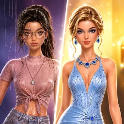 Symbol von Makeover Muse: Match 3 & Story